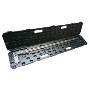 M-SURE 1000mm digital caliper in a black plastic case against a white background