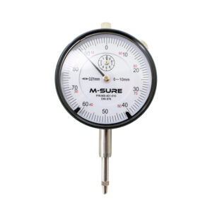 M-SURE dial plunger indicator against a white background